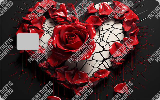 Bank  Card Sticker-BC-2893